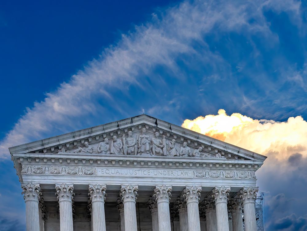 US Supreme Court, Capitol Hill, Washington DC.